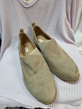 Dr. Scholl's Taupe Slip-On Ankle Booties